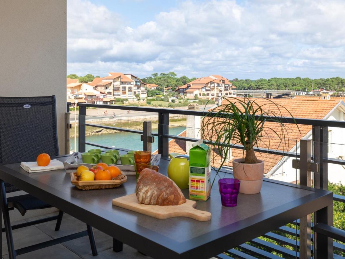Superbe Appartement Neuf A Deux Pas De La Plage Avec Balcon Et Parking Prive A Capbreton - Fr-1-239-387 Екстериор снимка